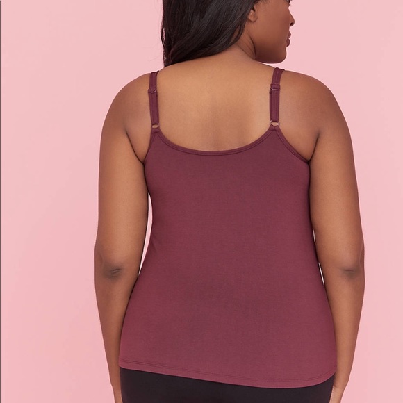 New! Camisole with built in bra and shaping - Picture 2 of 2